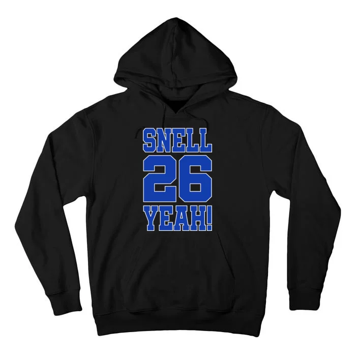 Snell 26 Yeah! Football Tall Hoodie