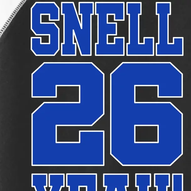 Snell 26 Yeah! Football Toddler Fine Jersey T-Shirt