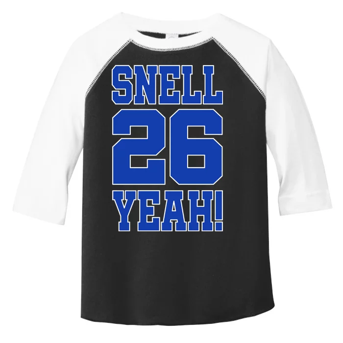 Snell 26 Yeah! Football Toddler Fine Jersey T-Shirt