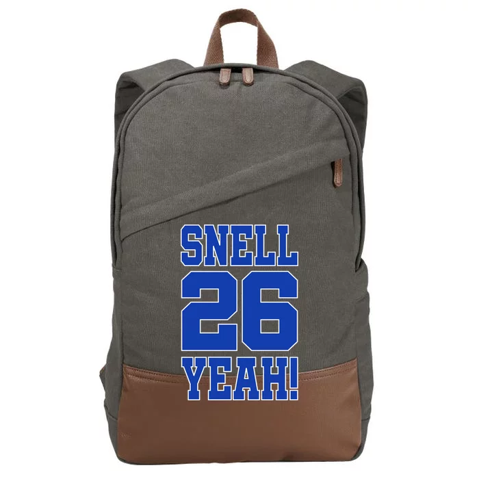 Snell 26 Yeah! Football Cotton Canvas Backpack