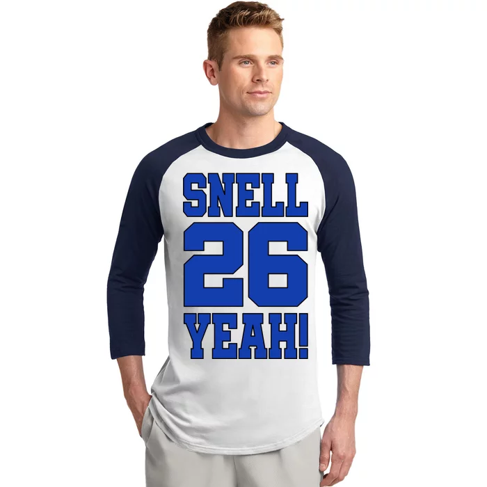 Snell 26 Yeah! Football Baseball Sleeve Shirt