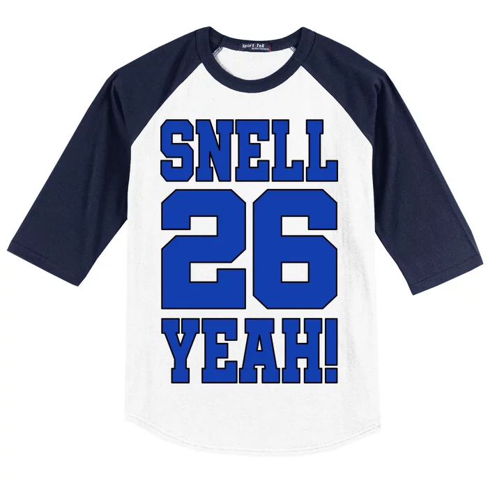 Snell 26 Yeah! Football Baseball Sleeve Shirt