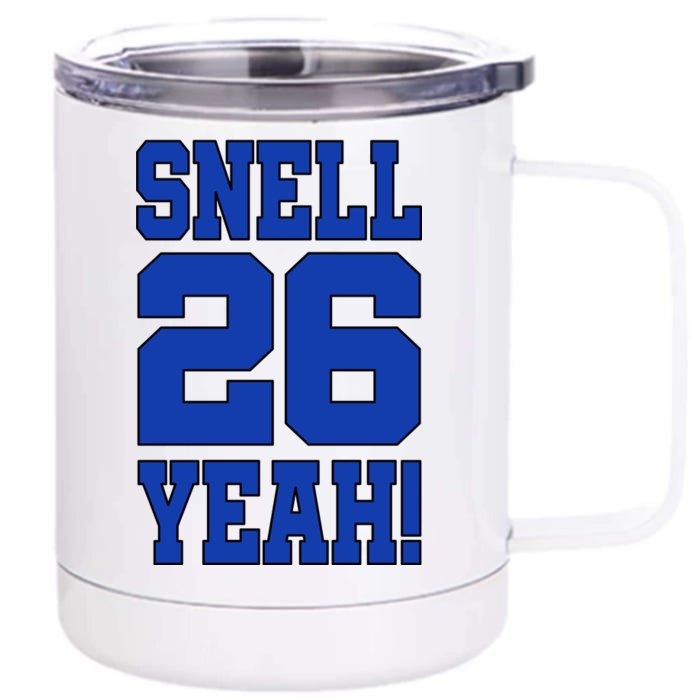 Snell 26 Yeah! Football Front & Back 12oz Stainless Steel Tumbler Cup