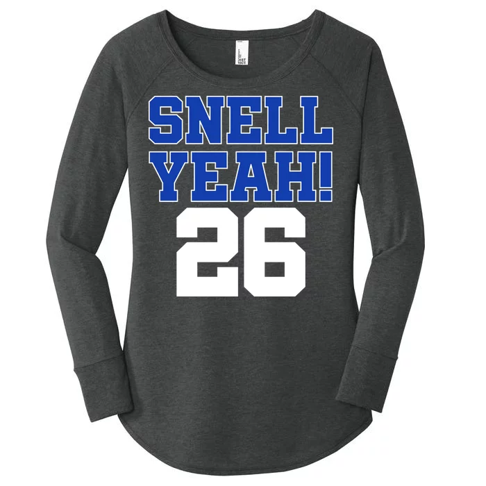 Snell Yeah 26 Kentucky Football Women's Perfect Tri Tunic Long Sleeve Shirt