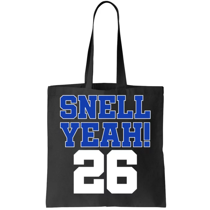 Snell Yeah 26 Kentucky Football Tote Bag