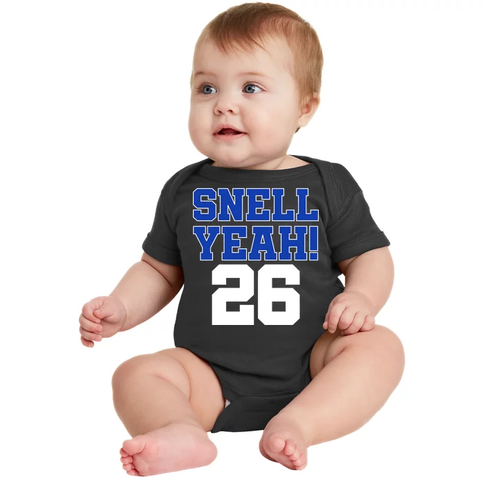 Snell Yeah 26 Kentucky Football Baby Bodysuit