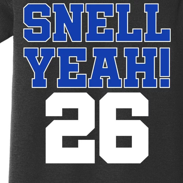 Snell Yeah 26 Kentucky Football Baby Bodysuit