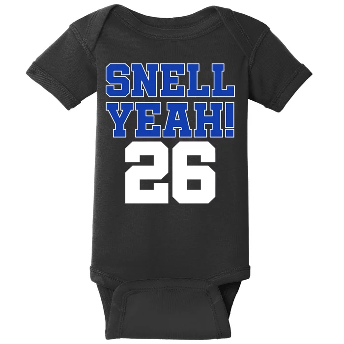 Snell Yeah 26 Kentucky Football Baby Bodysuit