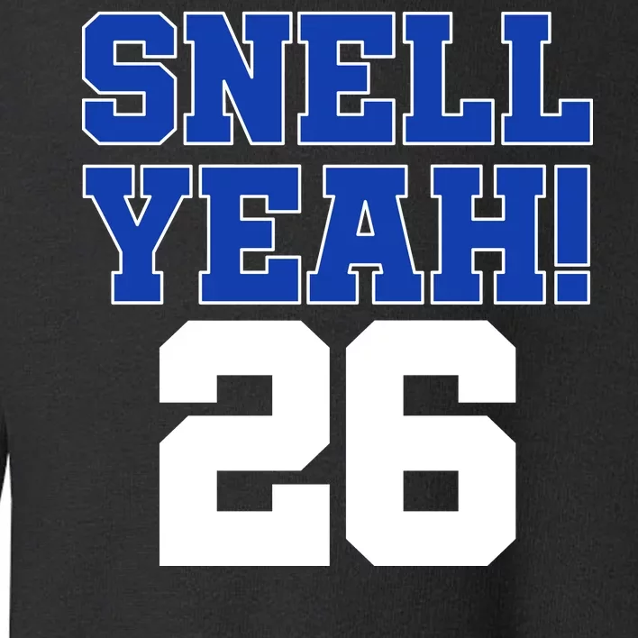 Snell Yeah 26 Kentucky Football Toddler Sweatshirt