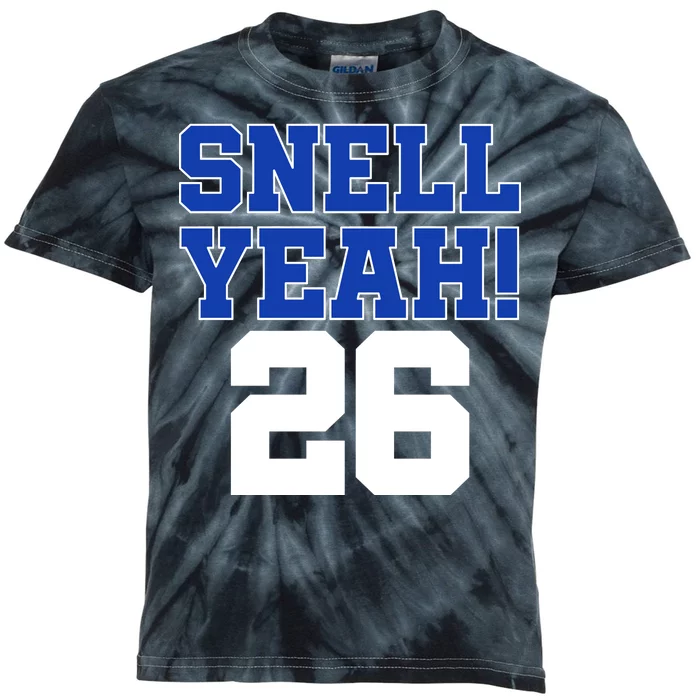 Snell Yeah 26 Kentucky Football Kids Tie-Dye T-Shirt