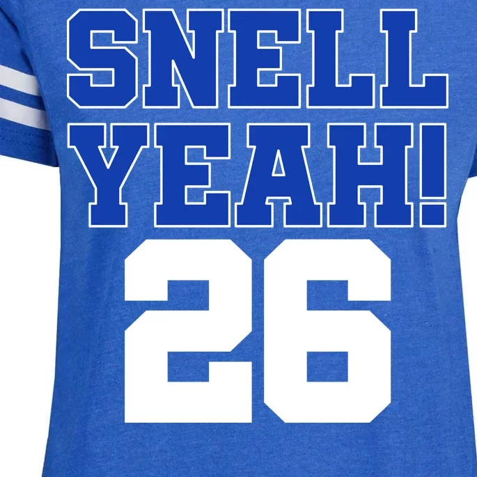 Snell Yeah 26 Kentucky Football Enza Ladies Jersey Football T-Shirt