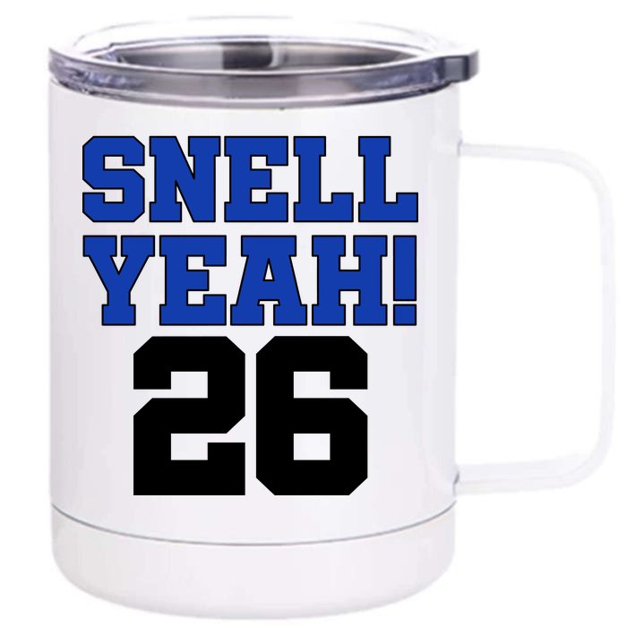 Snell Yeah 26 Kentucky Football Front & Back 12oz Stainless Steel Tumbler Cup