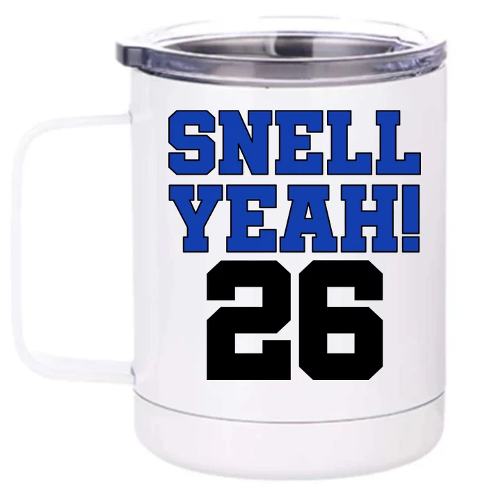 Snell Yeah 26 Kentucky Football Front & Back 12oz Stainless Steel Tumbler Cup