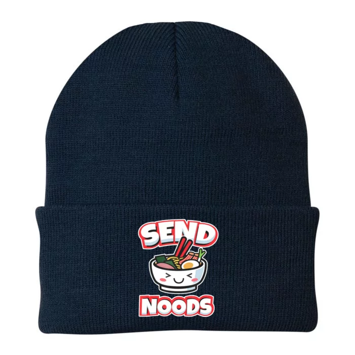 Send Noods Funny Japan Ramen Gift Knit Cap Winter Beanie