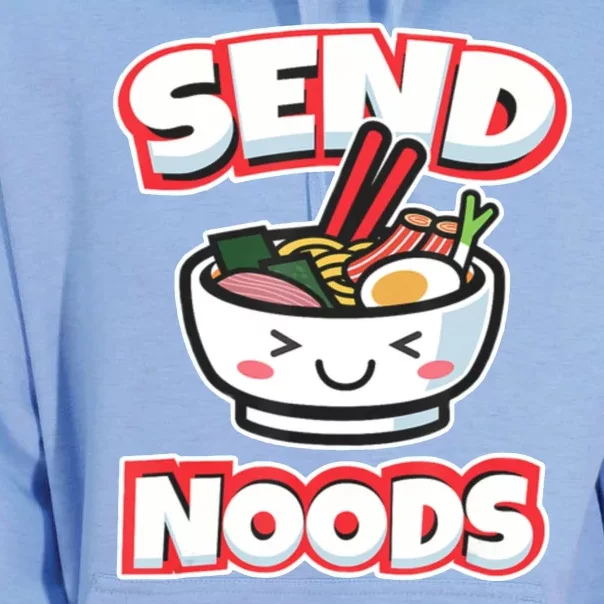 Send Noods Funny Japan Ramen Gift Unisex Surf Hoodie