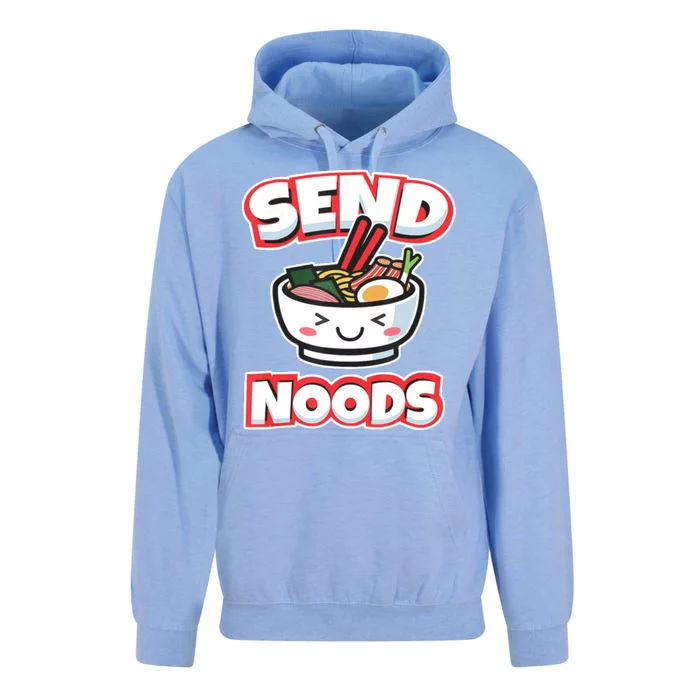 Send Noods Funny Japan Ramen Gift Unisex Surf Hoodie