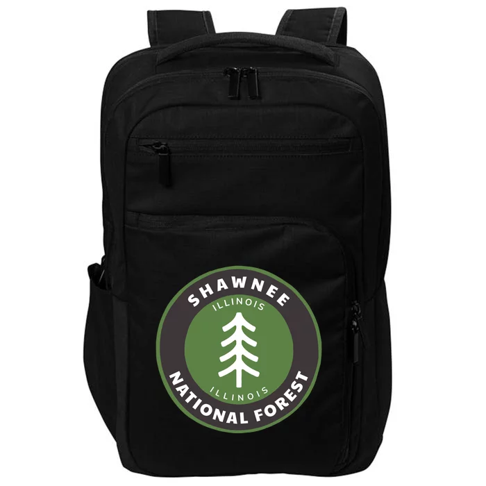 Shawnee National Forest Illinois Il Tree Badge Gift Impact Tech Backpack