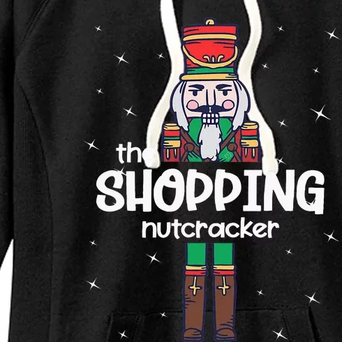 Shopping Nutcracker Family Matching Funny Gift Pajama Women's Fleece Hoodie