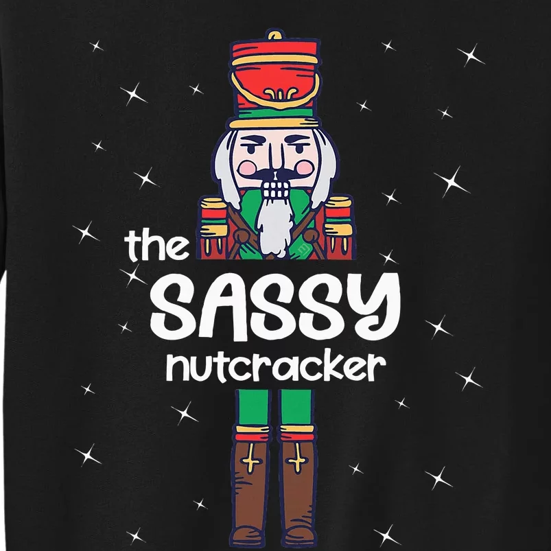 Sassy Nutcracker Family Matching Sweatshirt