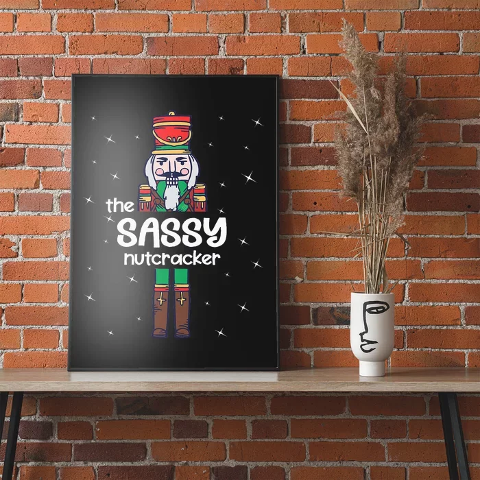 Sassy Nutcracker Family Matching Poster