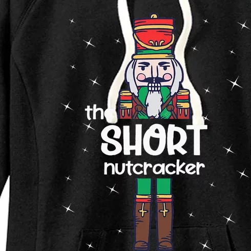 Short Nutcracker Family Matching Funny Gift Pajama Women's Fleece Hoodie