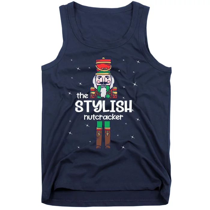 Stylish Nutcracker Family Matching Funny Pajama Tank Top