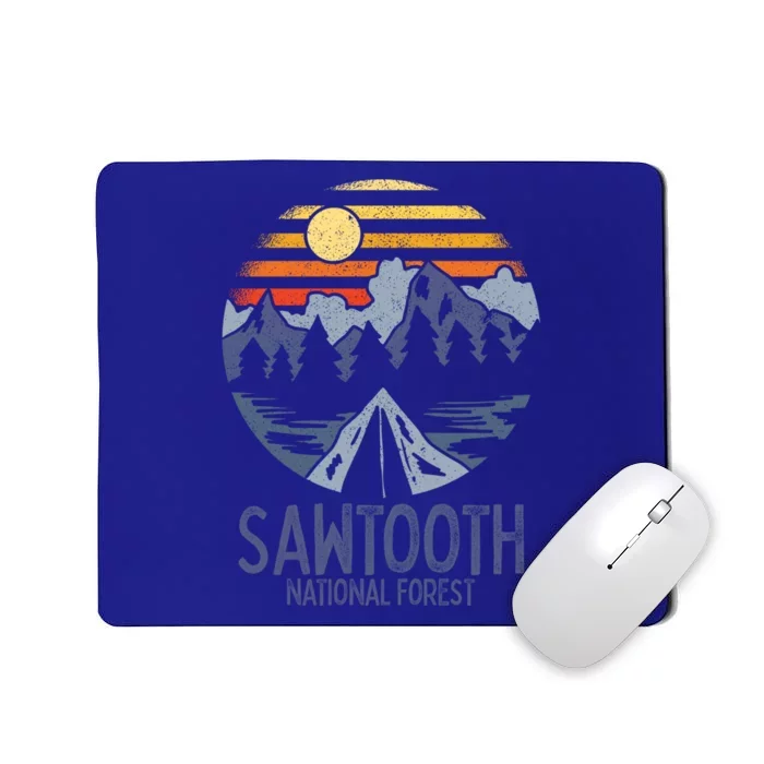 Sawtooth National Forest Idaho Rocky Mountains Id Camping Gift Mousepad