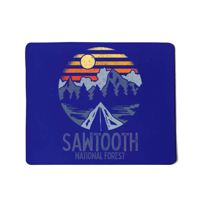 Sawtooth National Forest Idaho Rocky Mountains Id Camping Gift Mousepad