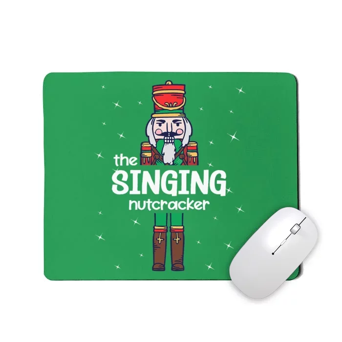 Singing Nutcracker Family Matching Funny Pajama Mousepad