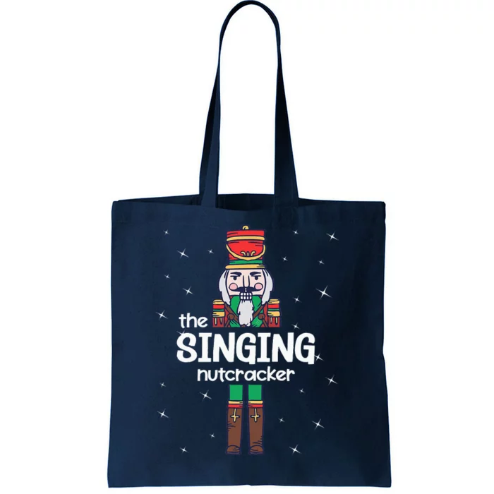 Singing Nutcracker Family Matching Funny Pajama Tote Bag