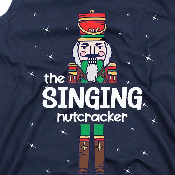 Singing Nutcracker Family Matching Funny Pajama Tank Top