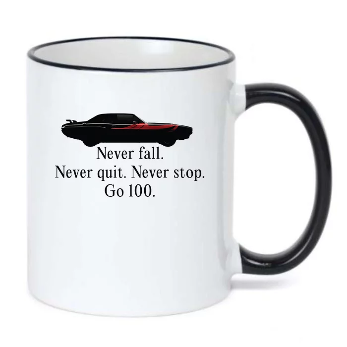 Superm Never Fall Never Quit Never Stop Go 100 Black Color Changing Mug