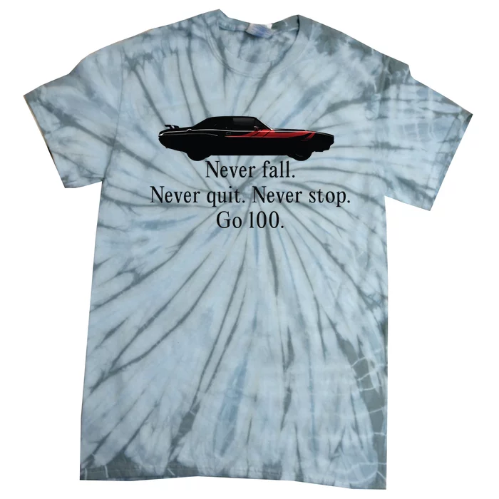 Superm Never Fall Never Quit Never Stop Go 100 Tie-Dye T-Shirt