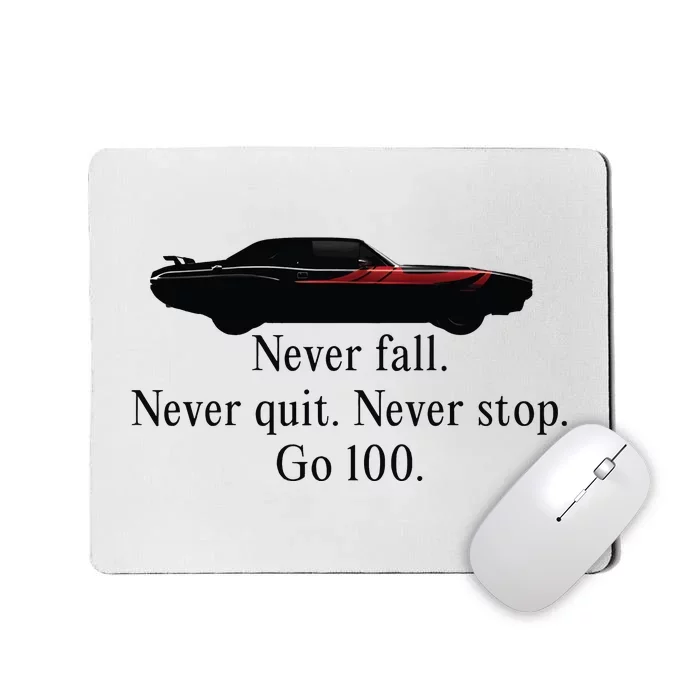 Superm Never Fall Never Quit Never Stop Go 100 Mousepad