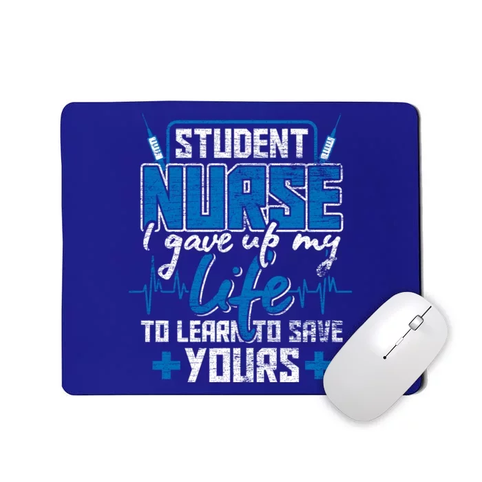 Student Nurse Funny Gift Stethoscope Medicine Gift Mousepad