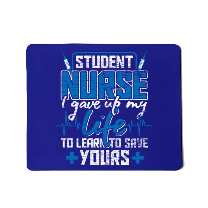 Student Nurse Funny Gift Stethoscope Medicine Gift Mousepad