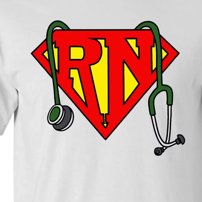 Super Nurse Funny Superhero Nurse Tall T-Shirt