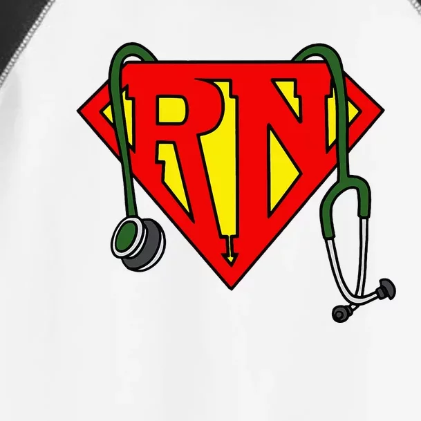 Super Nurse Funny Superhero Nurse Toddler Fine Jersey T-Shirt