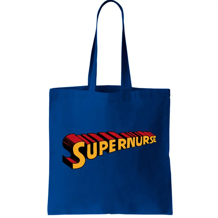 Super Nurse Funny Superhero Nurse Gift Tote Bag