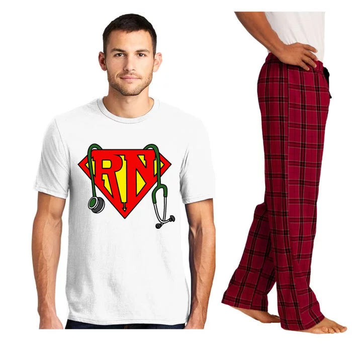 Super Nurse Funny Superhero Nurse Pajama Set