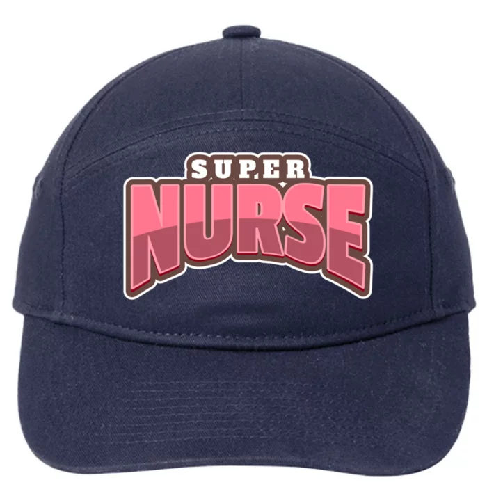 Super Nurse Gift 7-Panel Snapback Hat