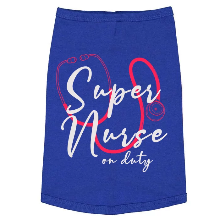 Super Nurse Gift Doggie Tank