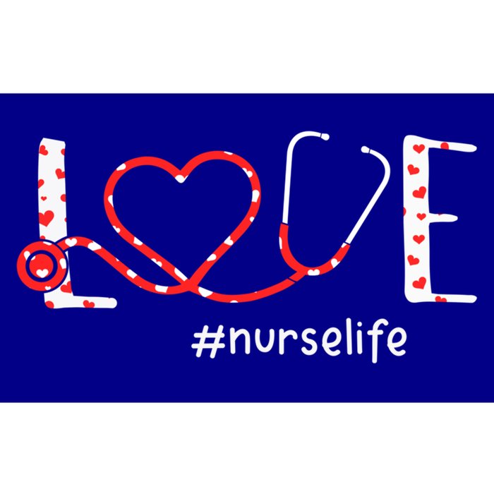 Stethoscope Nurse Gift Love Happy Valentine's Day Gift Bumper Sticker