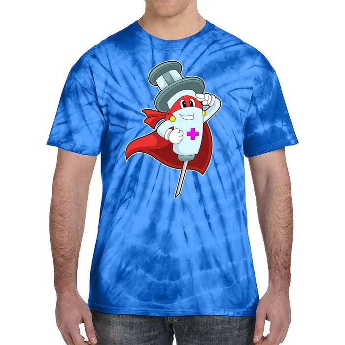 Syringe Nurse Gift Tie-Dye T-Shirt