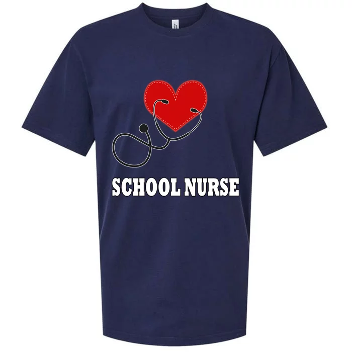 School Nurse Great Gift Sueded Cloud Jersey T-Shirt