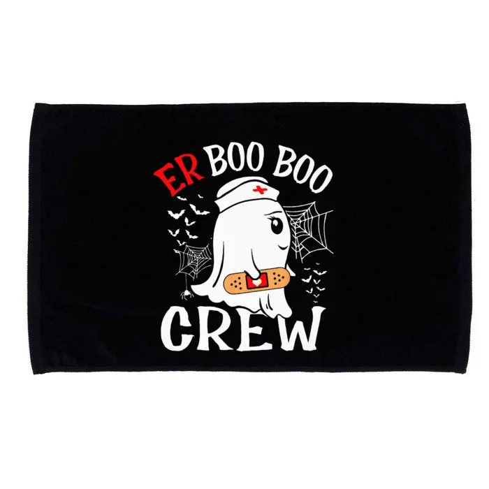 Spooky Nurse Ghost Crew - Halloween ER Costume Microfiber Hand Towel