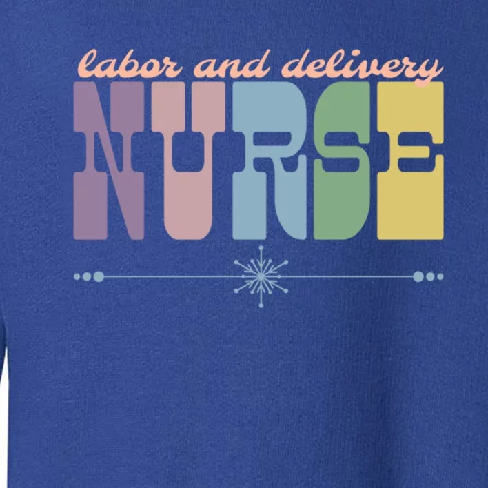 Specialty Nurse Gift Nursing Squad Appreciation Cute Gift Toddler Sweatshirt