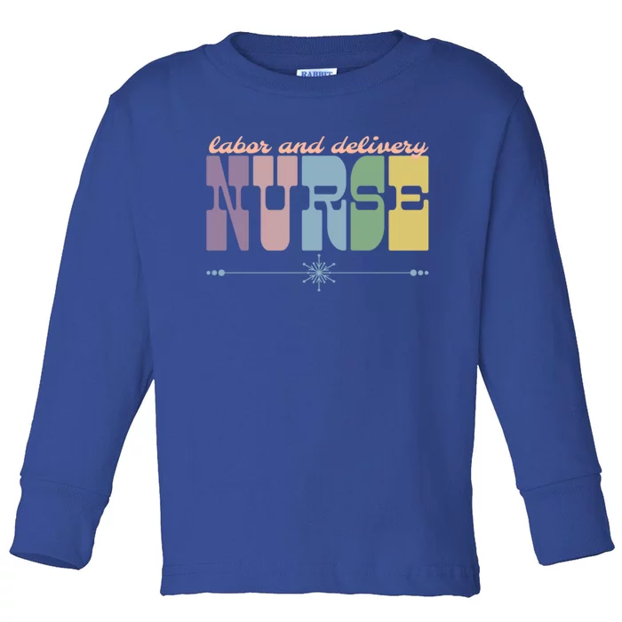 Specialty Nurse Gift Nursing Squad Appreciation Cute Gift Toddler Long Sleeve Shirt