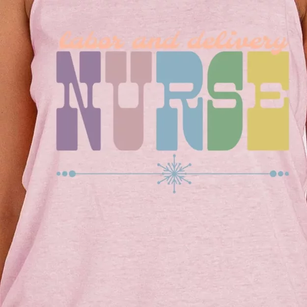 Specialty Nurse Gift Nursing Squad Appreciation Cute Gift Women's Knotted Racerback Tank