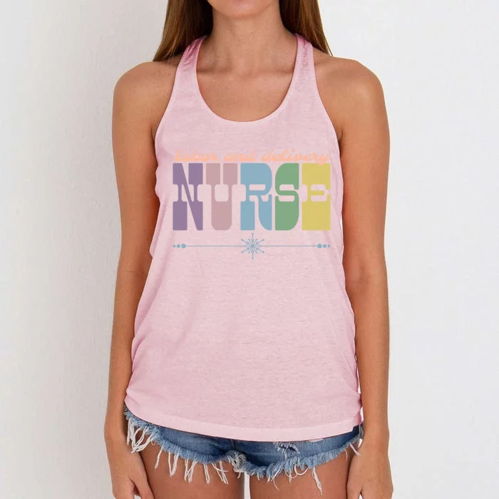 Specialty Nurse Gift Nursing Squad Appreciation Cute Gift Women's Knotted Racerback Tank